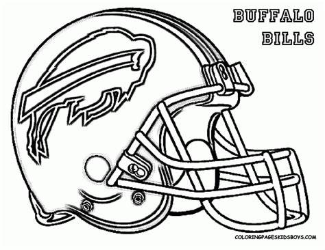 Nfl Football Helmet Coloring Pages