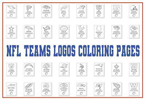 Nfl Teams Coloring Pages