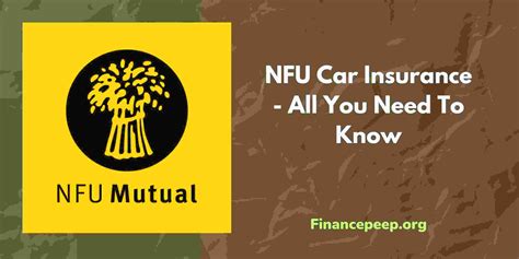 Nfu Car Insurance