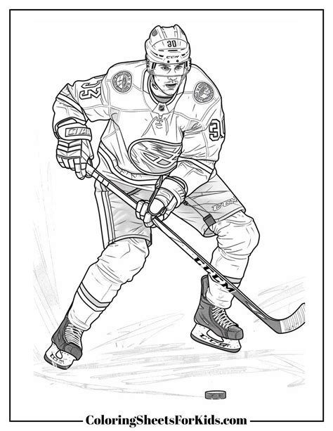 Nhl Coloring Pages