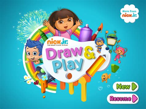 Unleash Your Child's Creativity with Nick Jr Draw and Play App - The Ultimate Drawing Game for Kids!