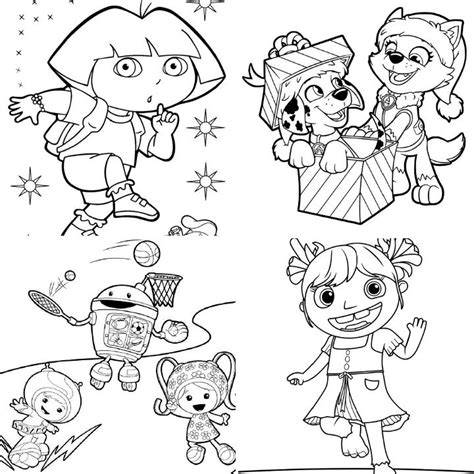 Nick Jr Thanksgiving Coloring Pages