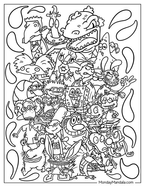 Nickelodeon Coloring Page