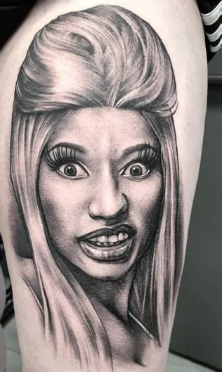 Nicki Minaj Tattoo Ideas