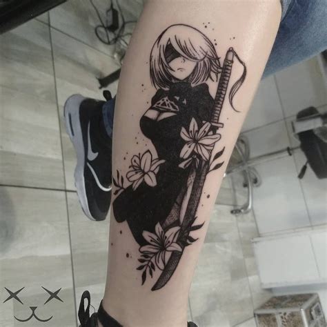 Nier Automata Tattoo