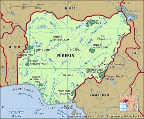 Nigeria map