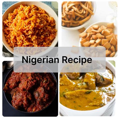 Nigerian Food Recipe Application