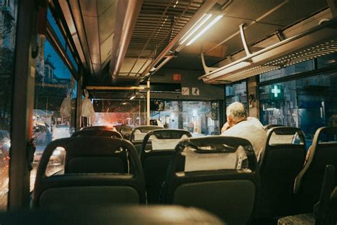 Night Bus Interior