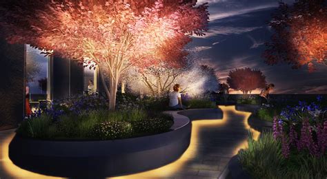 Night Light Landscape Illumination