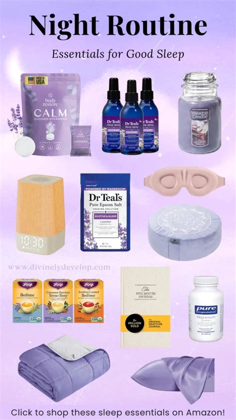 Night Routine Essentials