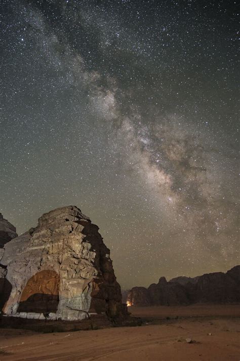 Night sky Wadi Rum
