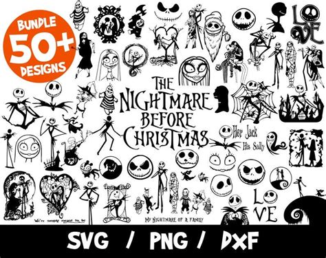 86+ Nightmare Before Christmas SVG File, Nightmare Skellington. Nightmare Christmas Before Clipart SVG Tattoo Cried Wolf Boy Who Etsy Drawings Tattoos Printable Flash Jack Halloween Sally Skellington Ideas