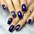 Nights in Paris: Embrace French Elegance with Dark Navy Nail Colors This Fall