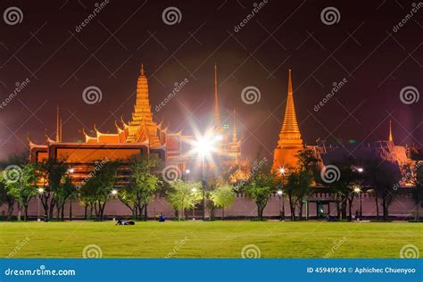 Nighttime Bangkok Temple