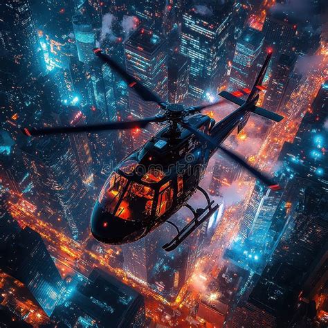 Nighttime Helicopter Flight