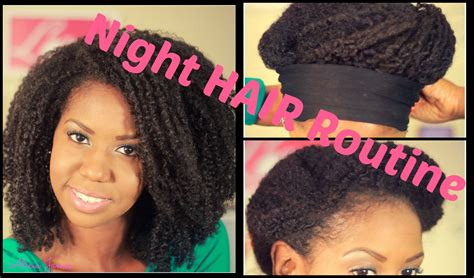 Nighttime Routine for Twist Outs