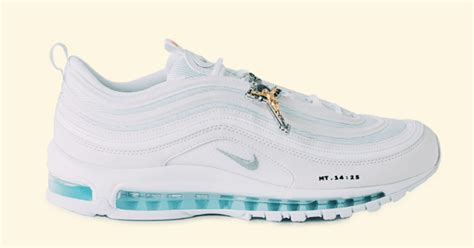 Nike Air Max 97 "Jesus shoes" holy water injection air cushion jogging
