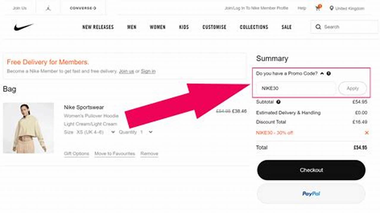 Nike Promo Code 2024 Uk Discount Code