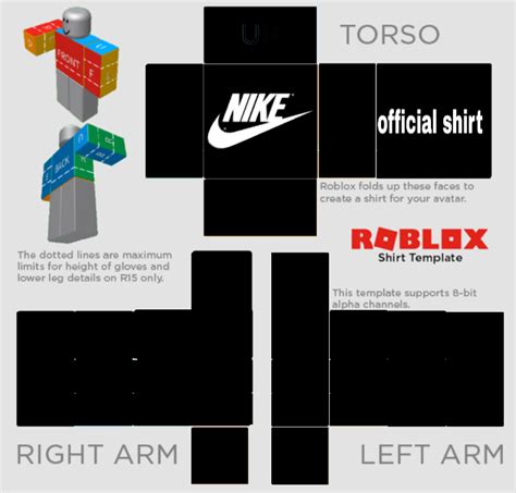 Nike Roblox Shirt Template