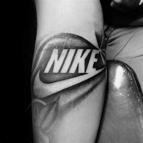 60 Nike Tattoo Designs For Men Athletic Sneaker Ink Ideas