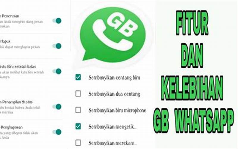 Nikmati Fitur-Fitur Tambahan Gb Whatsapp