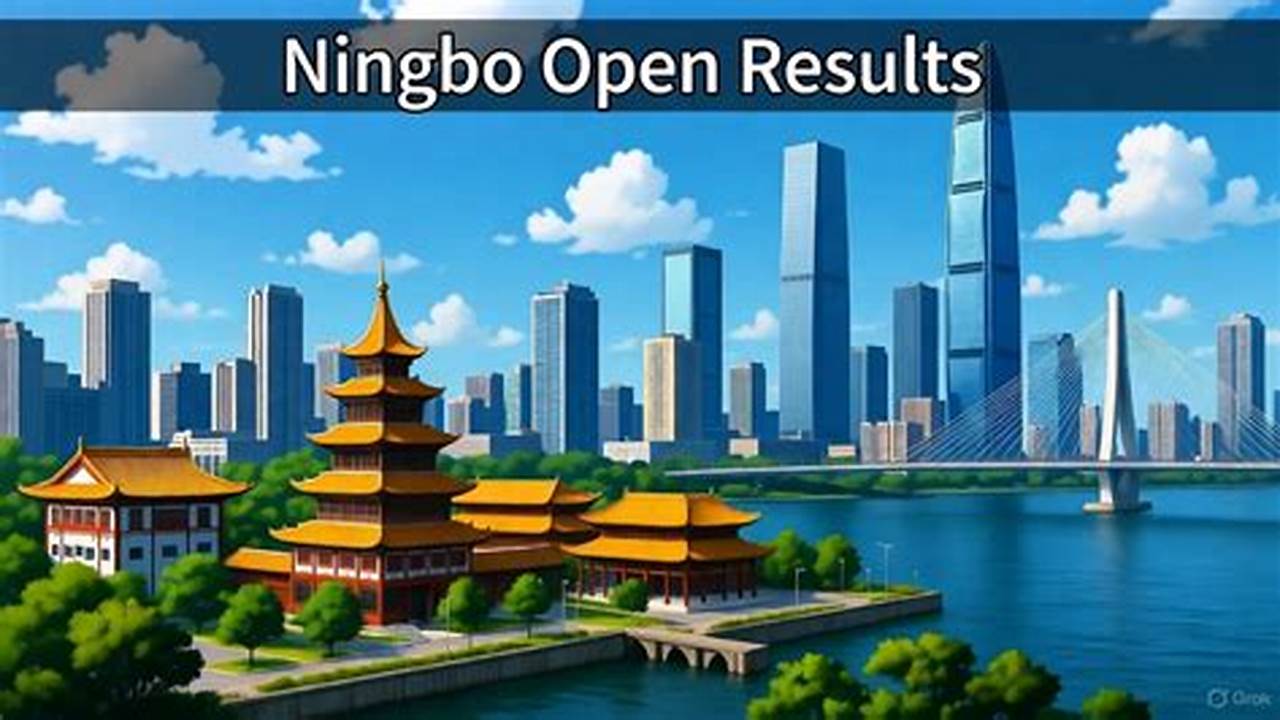 Ningbo Open 2025
