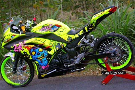 Ninja 250 Modifikasi Drag