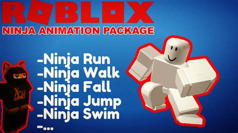 Ninja Animation Package - Roblox