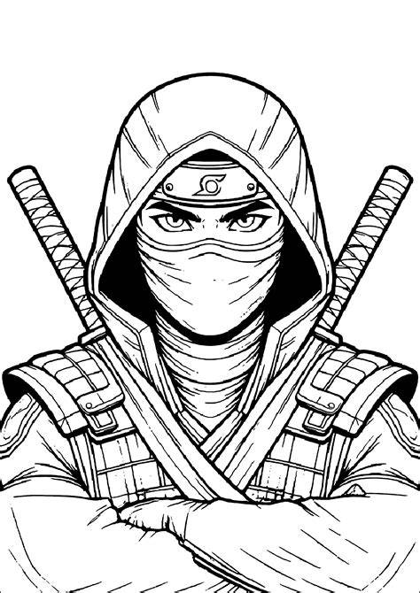 Ninja Color Pages