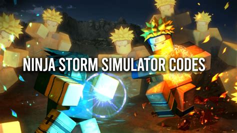 Ninja Storm Simulator Codes For April 2023 - Roblox