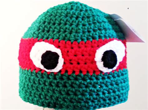 Ninja Turtle Free Crochet Hat Pattern