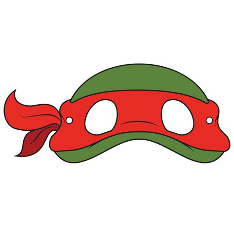 Ninja Turtle Mask Printable Template