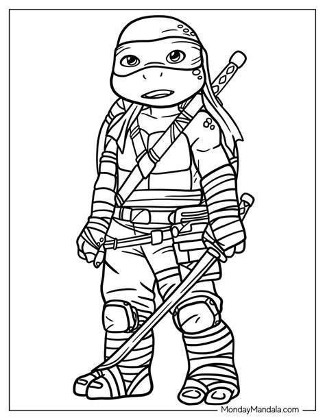 Ninja Turtles Free Coloring Pages