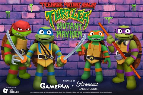 Ninja Turtles Mutant Mayhem Coming to Roblox