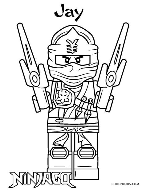 Ninjago Ausmalbilder Jay