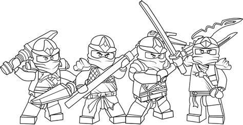 Ninjago Coloring Pages