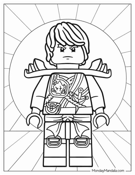Ninjago Coloring Pages Cole