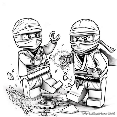 Ninjago Coloring Pages Lloyd
