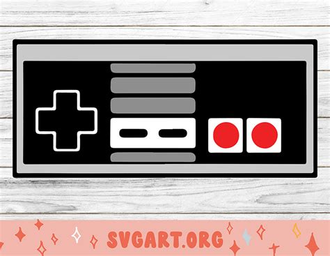 Revamp Your Retro Gaming Experience with Stunning Nintendo Controller Svg Designs - Get Your Hands on the Best Controllers Now!
