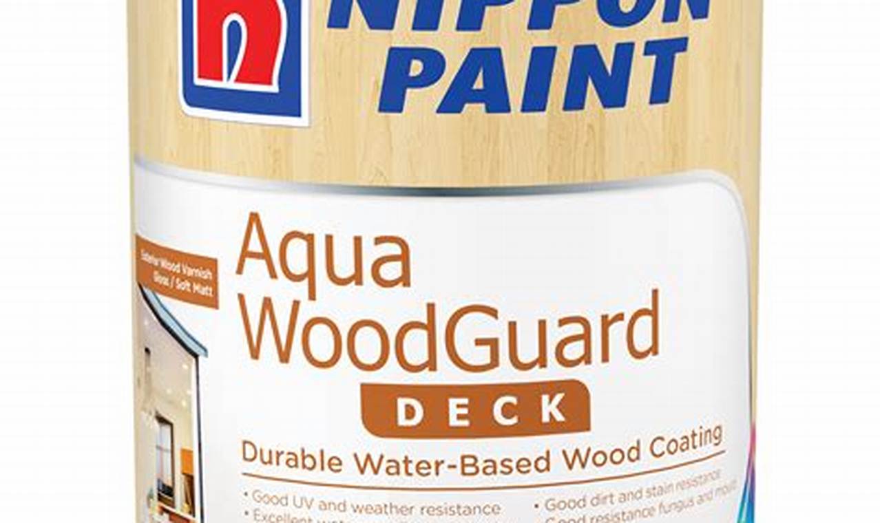 Nippon Paint Aqua WoodGuard