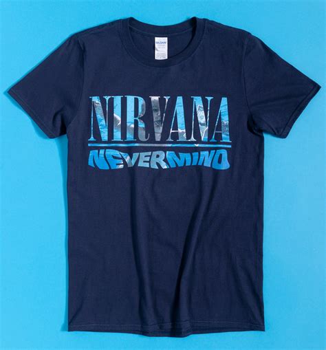 Rock your style with a Nirvana Nevermind T shirt!