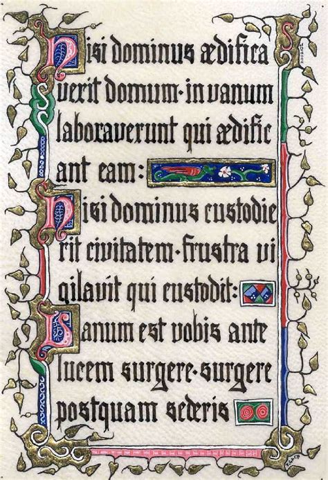 Nisi Dominus Traduction