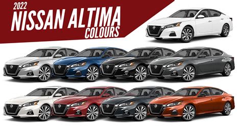 Nissan Altima Color Options