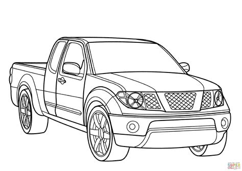 Nissan Coloring Pages To Print