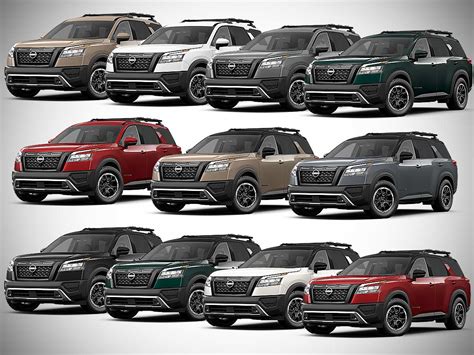 Nissan Pathfinder Color Options