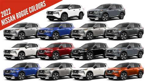 Nissan Rogue Color Codes
