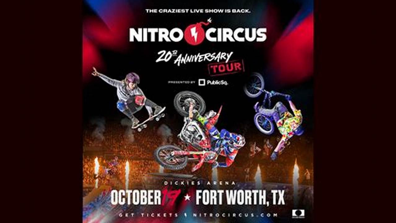 Nitro Circus Calgary 2024 Lineup