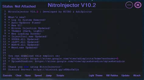 NitroInjector - Roblox Cheats | Scripts Roblox