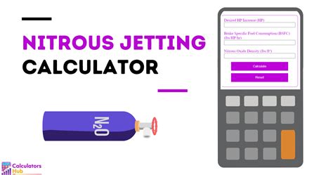 Nitrous Jets Calculator
