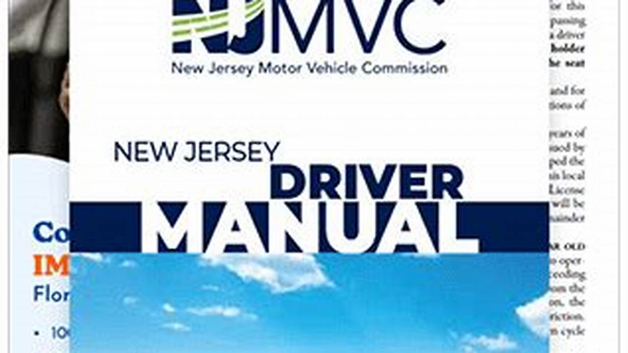 Nj Driver Manual 2024